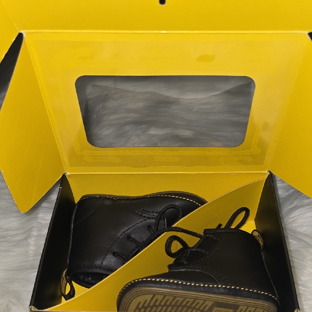 Dr. Martens Stylish Black Kids Boots